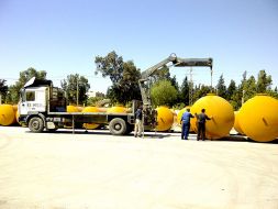 Transport réservoir carburant