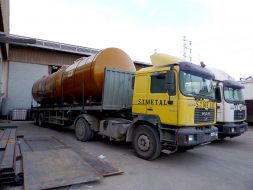 Transport réservoir carburant