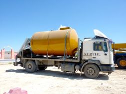 Transport réservoir carburant